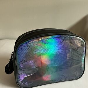 Bath & Body Works Disney Villains Holographic Cosmetic Bag NWT